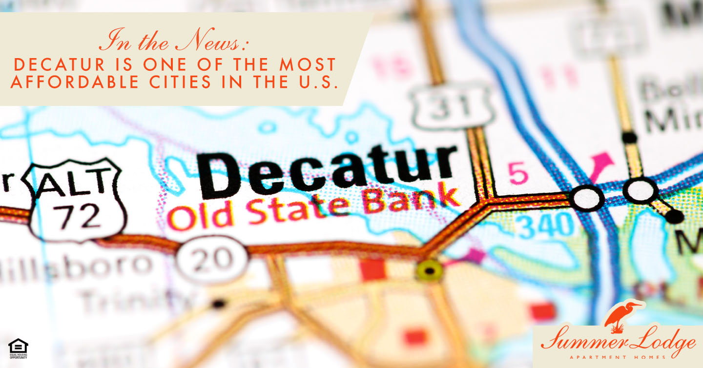 In the News: Decatur is One of the Most Affordable Cities in the U.S.